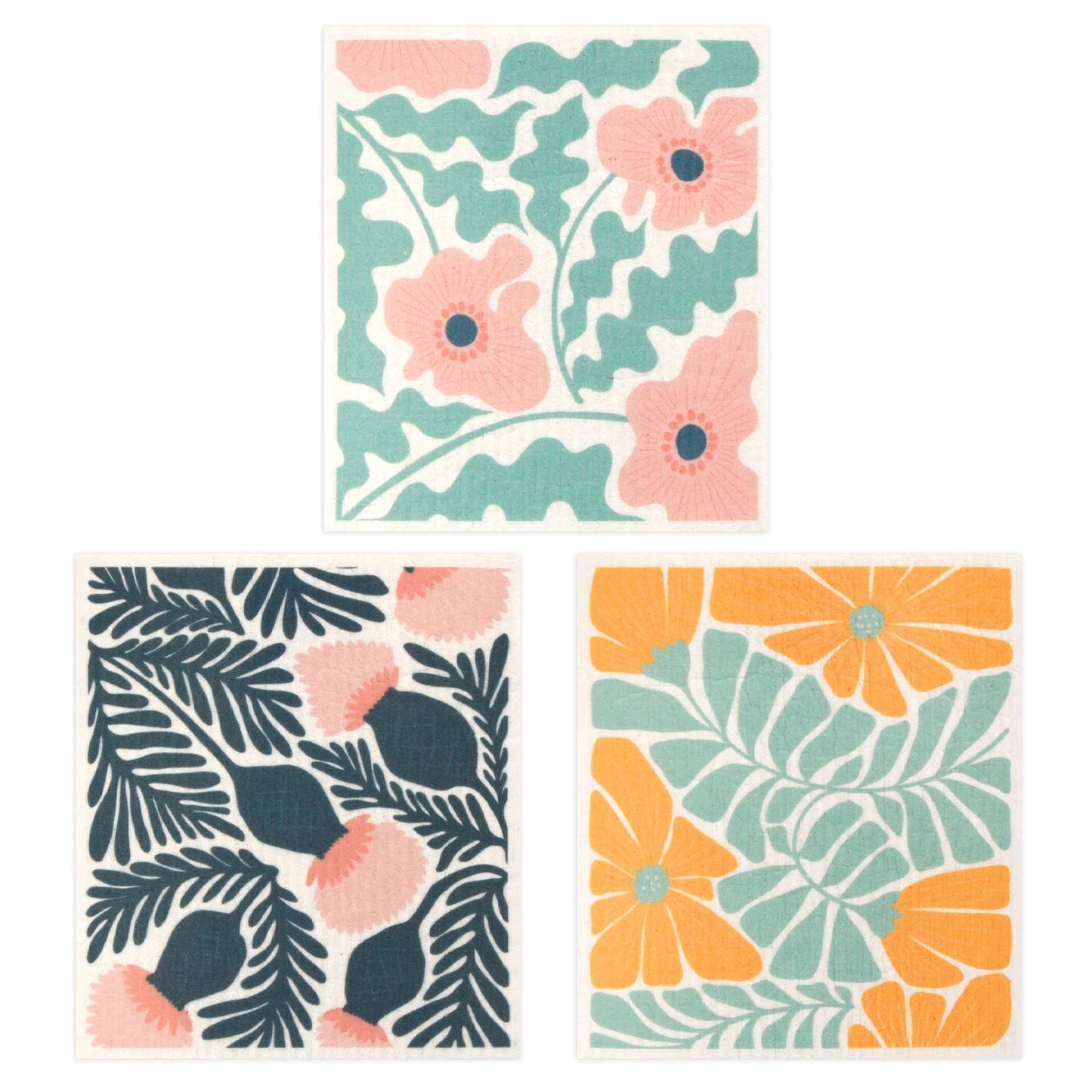 Reusable Swedish Dishcloths (3 or 6 Pack)