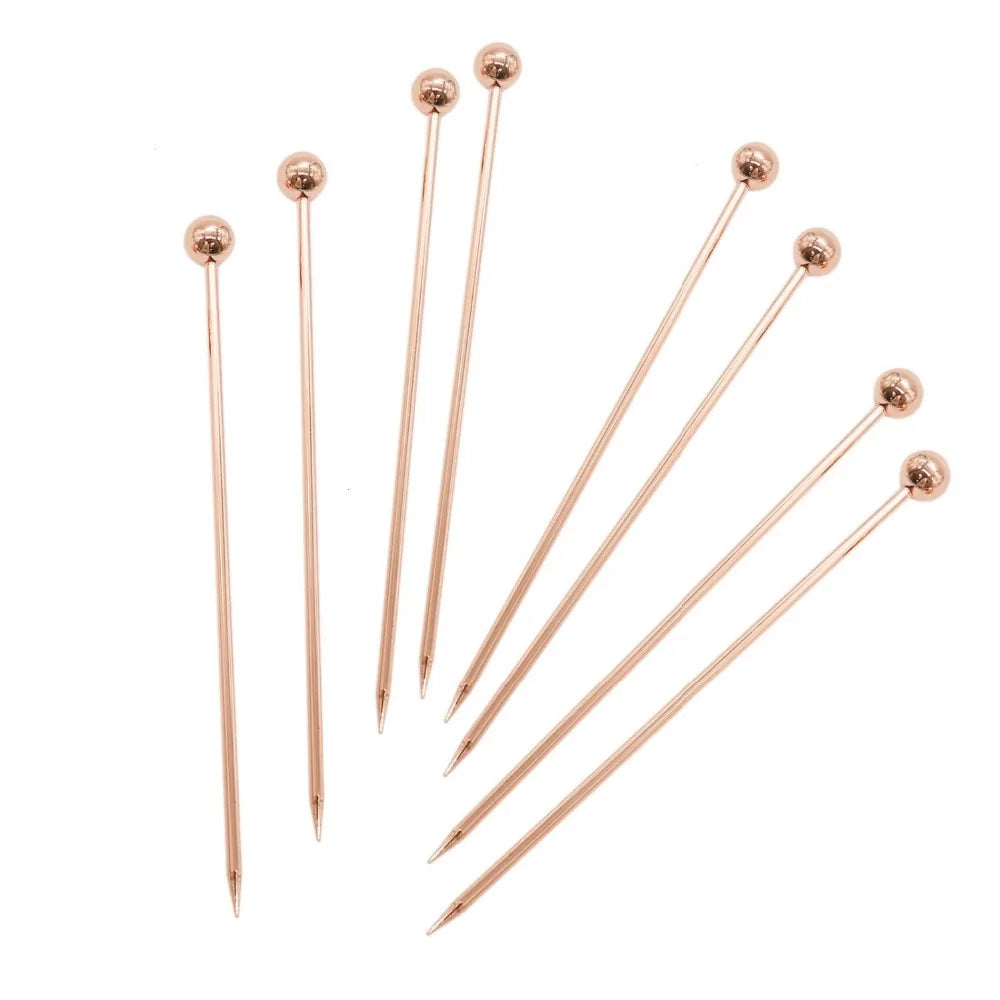 Stainless Steel Cocktail Picks (10-Pack)