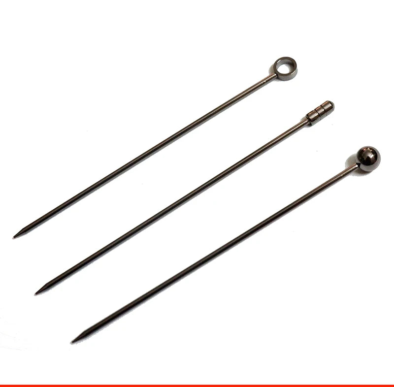 Stainless Steel Cocktail Picks (10-Pack)
