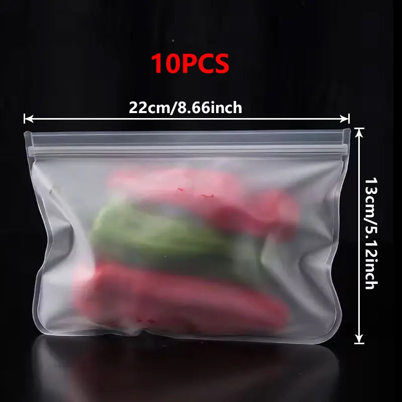 Reusable Silicone Food Storage Bags