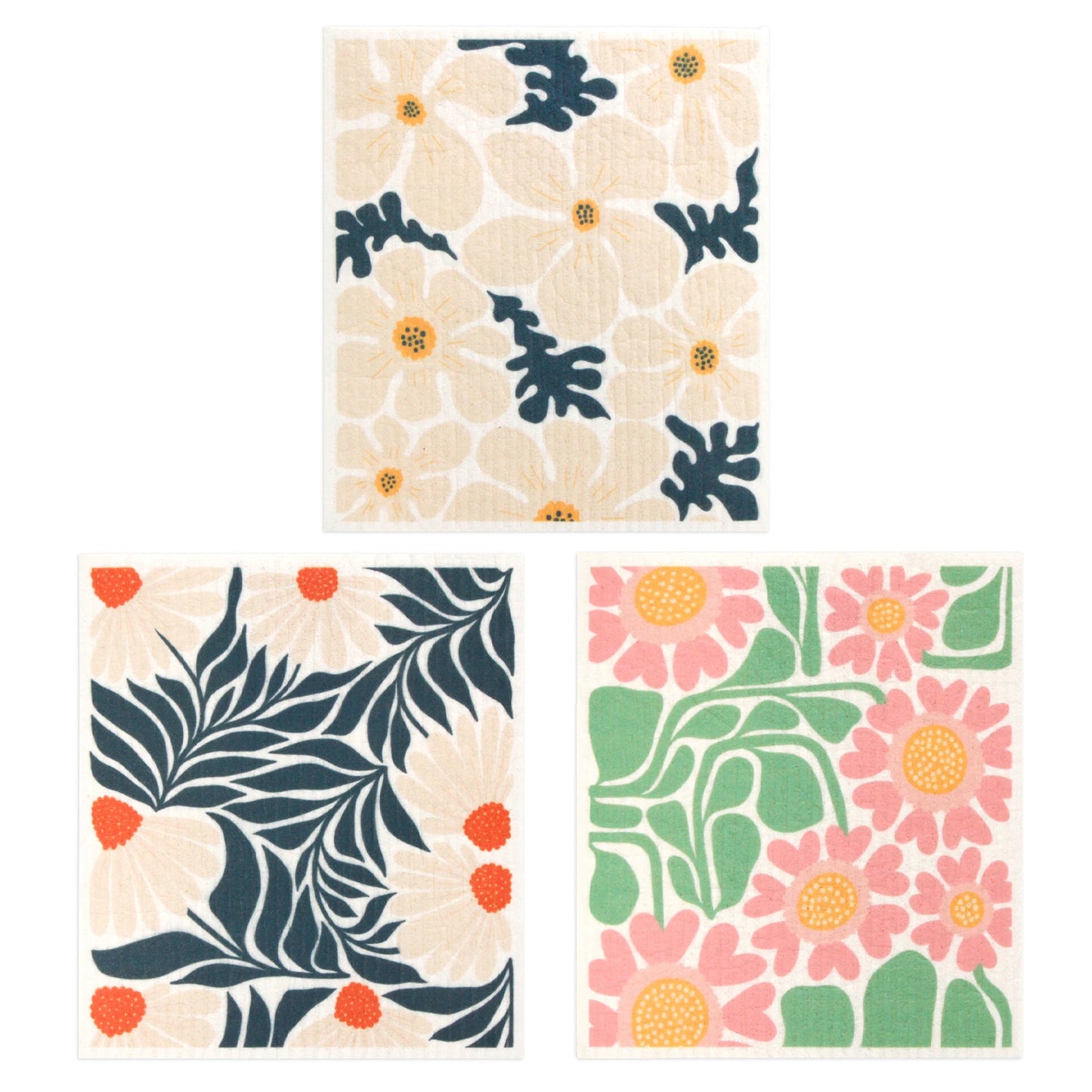 Reusable Swedish Dishcloths (3 or 6 Pack)