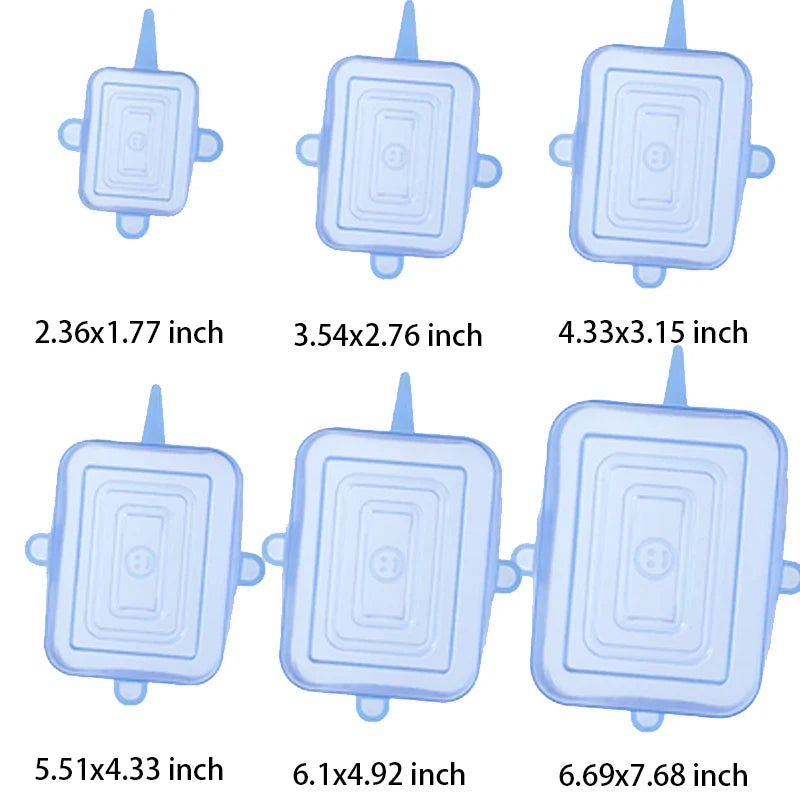 Reusable Silicone Stretch Lids