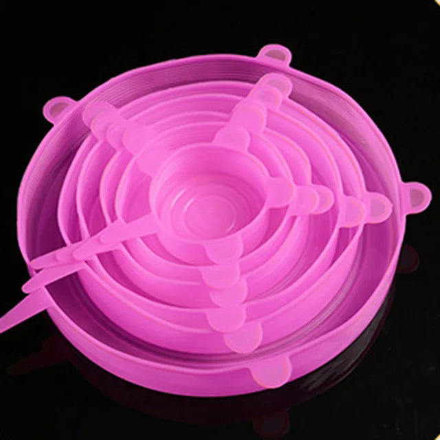 Reusable Silicone Stretch Lids