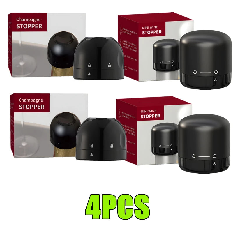 Reusable Vacuum Wine Bottle Stoppers