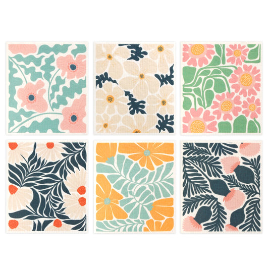 Reusable Swedish Dishcloths (3 or 6 Pack)