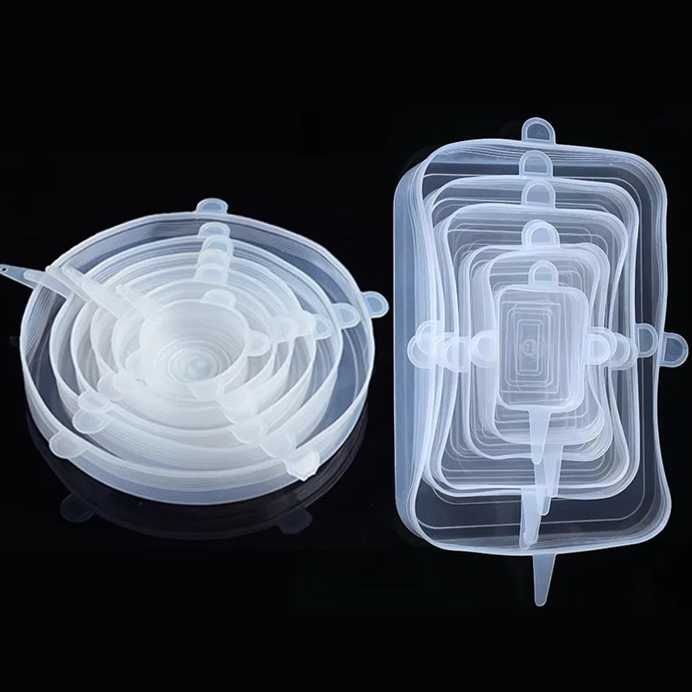 Reusable Silicone Stretch Lids