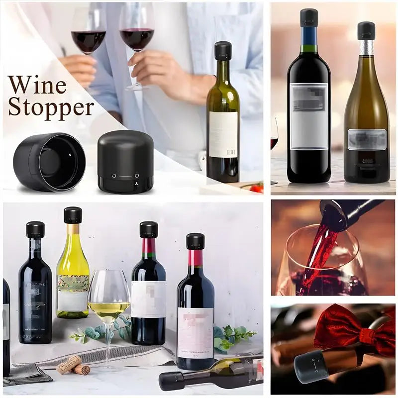 Reusable Vacuum Wine Bottle Stoppers
