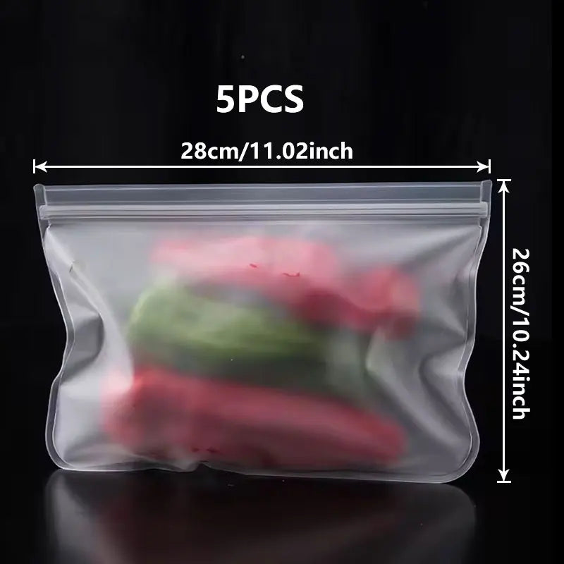 Reusable Silicone Food Storage Bags
