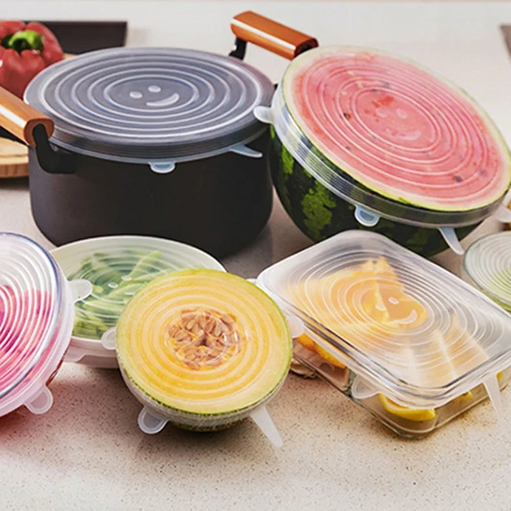 Reusable Silicone Stretch Lids