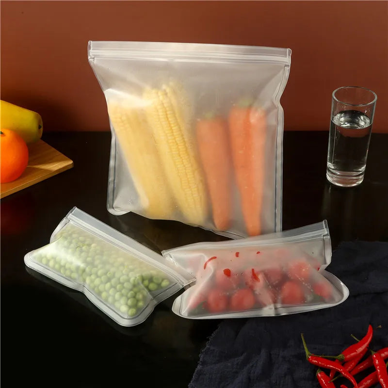 Reusable Silicone Food Storage Bags