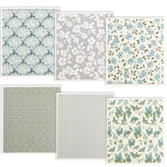 Reusable Swedish Dishcloths — 6 Pack
