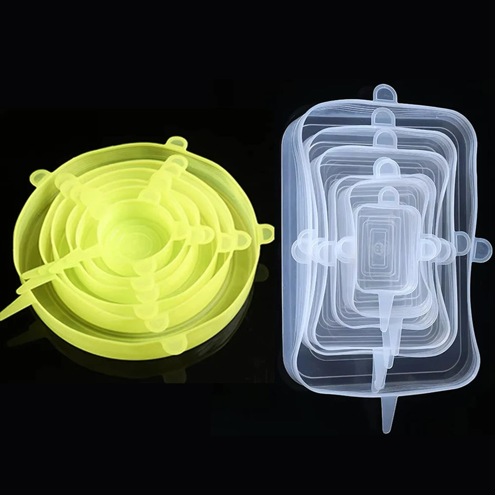Reusable Silicone Stretch Lids
